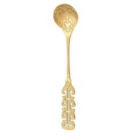 Cuillère À Mélanger En Acier Inoxydable 304, Style Européen Cuillère À Café Cuillère À Dessert À Long Manche Léger Accessoires De Cuisine De Luxe 1 Pièce