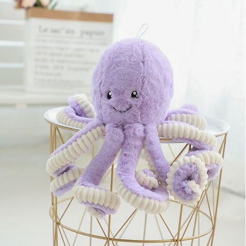 Peluche Pieuvre, Jouets Créatifs Et Mignons De 18cm, Poupées En Peluche, Petit Pendentif Animal De Mer, Cadeaux Pour Bébés