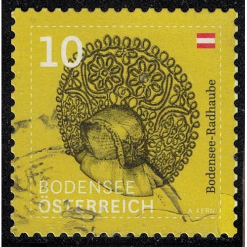 Autriche 2020 Oblitéré Used Chapeau Traditionnel Bodensee Radhaube Su