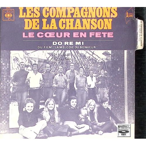 Les Compagnons De La Chanson - Le Coeur En Fete - 1970 - ( Avec Sa Languette )