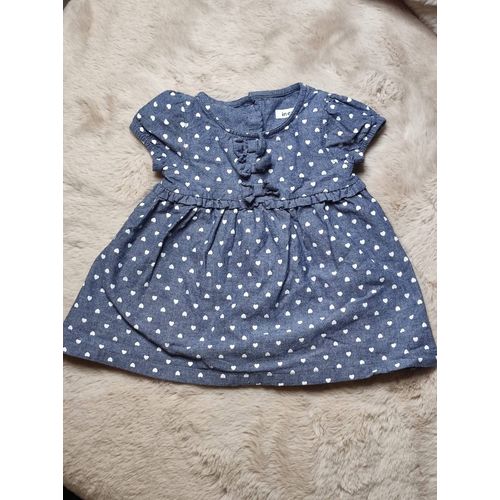Robe Coeur 3/6 Mois