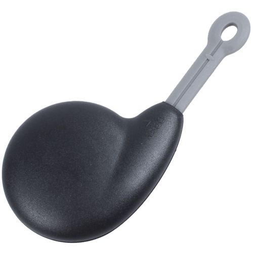 2 Boutons Coque Cle Clef Telecommande Key Pr Cobra Alarm Fob Sans Batterie Noire