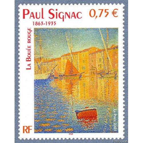 France 2003, Très Beau Timbre Neuf** Luxe Yvert 3584, Oeuvre De Paul Signac - La Bouée Rouge.