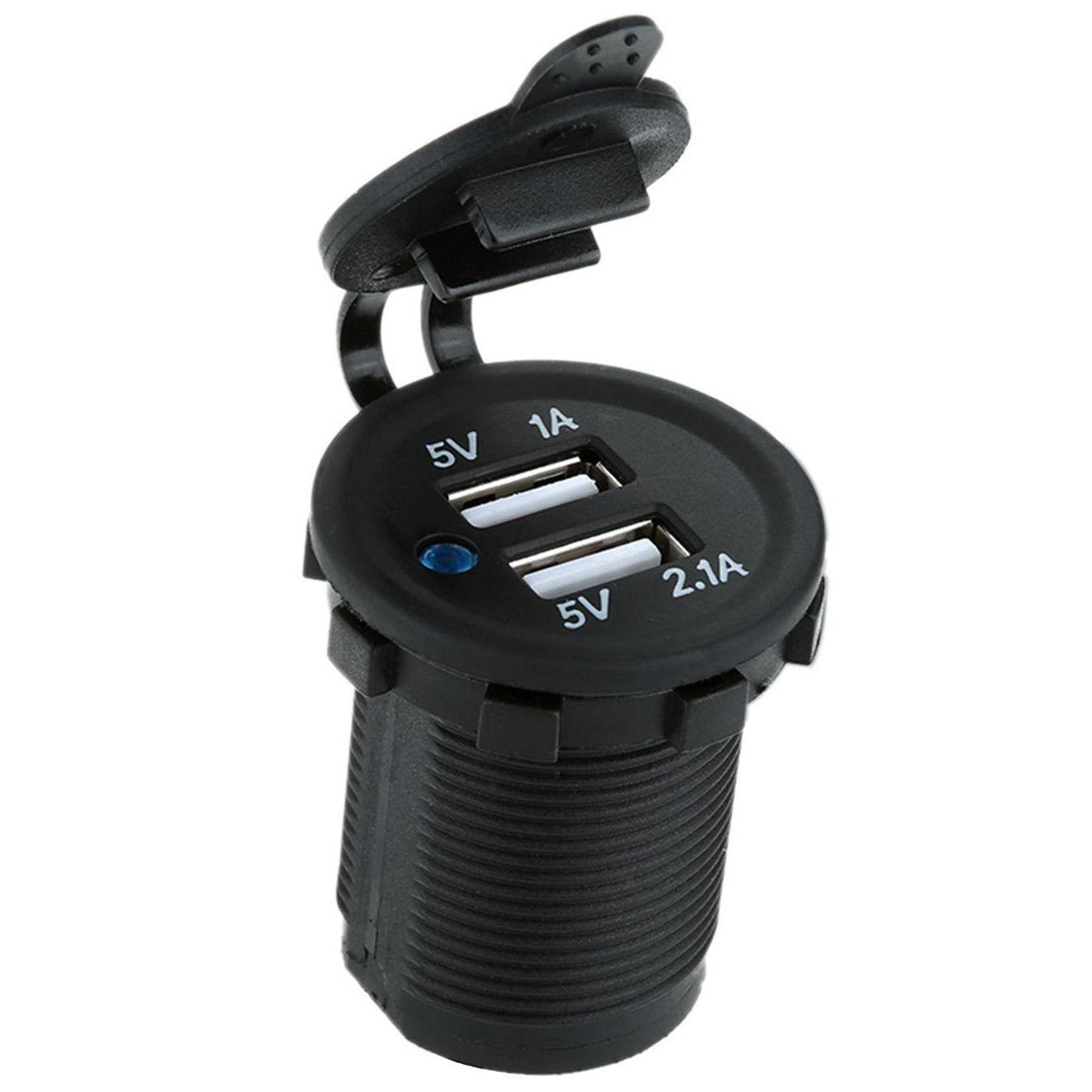 12v Double Prise Allume-Cigare Usb Diviseur Chargeur Adaptat... - 4