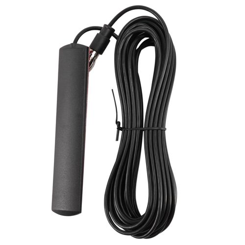 Ant-309 Antenne Autoradio - Voiture Universelle Radio Fm Patch Noire D'amplificateur De Pare-Brise 85-112mhz 5m Câble