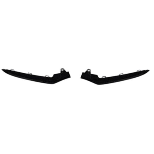 3 Pièces Bande De Garniture Lèvre Moulage Pare-Chocs Chromé Pour Classe E W212 14-16 A2128852774 A2128852874 A2128852674, A