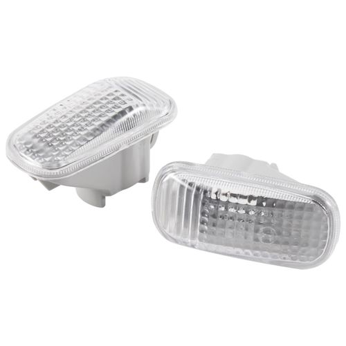 2 Pièce Série Voiture Côté Déflecteur Clignotant Lumière Abat-Jour Coque Couvercle Boîtier Adapté Pour 2002-2005 34301-S5h-T02