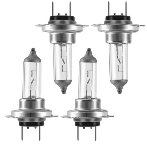 4 Ampoules De Phare Voiture H7 12v / 55w Halogène Lampe Standard