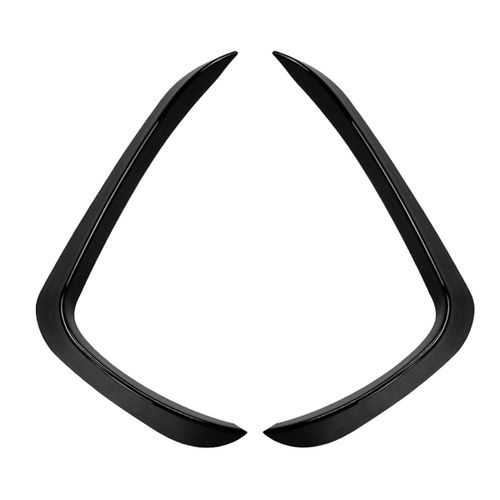 Lèvre De Pare-Chocs Voiture, Becquet Latéral, Cadres Phares Antibrouillard Pour X5 F15 2014-2018, Kit Carrosserie Séparateur (Noir Brillant)