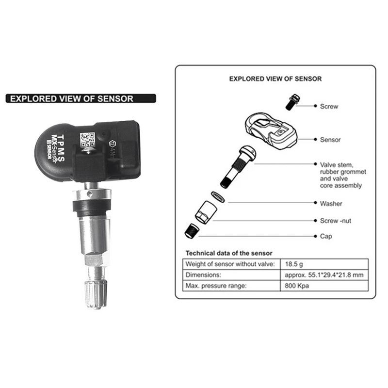 1 Capteur Mx Programmable 315mhz + 433mhz Universel 2 En Sys... - 3