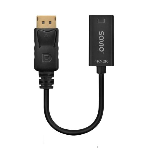 Savio Ak-62 Câble Vidéo Et Adaptateur 0,2 M Displayport Hdmi