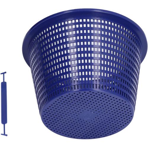 Panier Skimmer Piscine avec Fond Lesté et Poignée Verrouillable - AQSACOKIYA - SP1070 SP1082 - Hayward,Swimquip,Pentair - L,Bleu