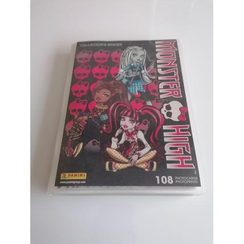 Album Classeur Collector's Binder Avec 104 Photocards (Cartes Photo) - Monster High - Panini - 2011/2012 + 37 Cartes De La Collection 2013