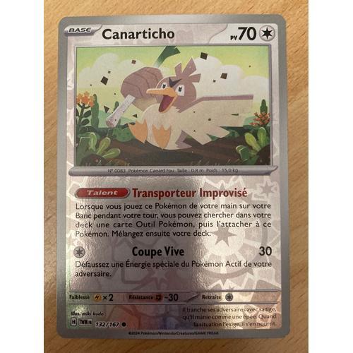 (2307) Canarticho 132/167 Pokemon 