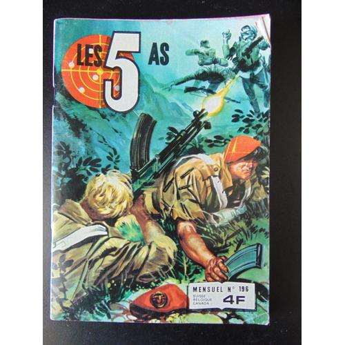 Bd Petit Format Les 5 As N° 196 Imperia 1981 Sauvez Le Heros