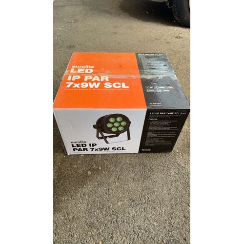 Eurolite LED IP PAR 7x9W SCL projecteur