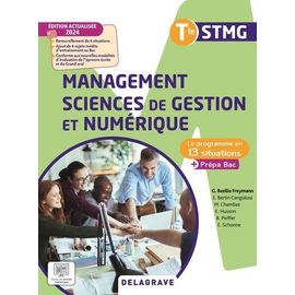 Management, Sciences De Gestion Et Numérique Tle Stmg Le Programme En Situations - Pochette Élève