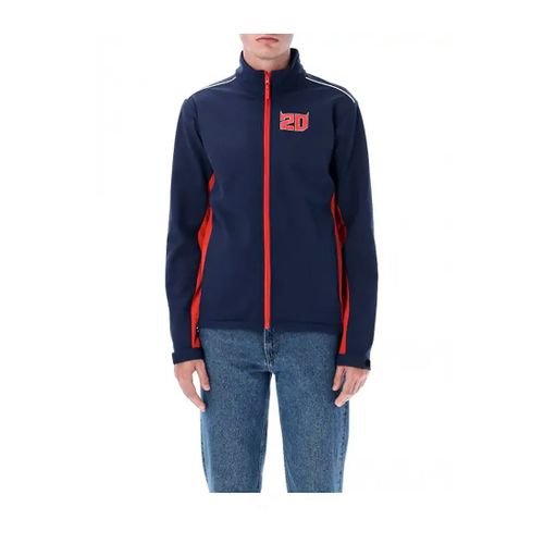 Veste Softshell Coupe-Vent Homme Fabio Quartararo - El Diablo 20 Moto Gp Officiel Noir