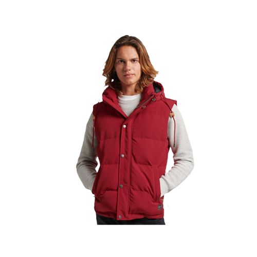 Doudoune Superdry Everest Femme Rouge