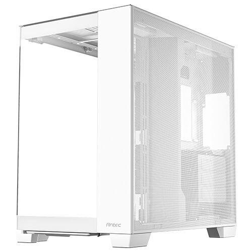 Antec Constellation Series C8 - FT - ATX étendu - panneau latéral fenêtré (verre trempé) - pas d'alimentation (ATX) - blanc - USB/Audio