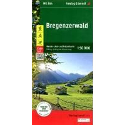 Bregenzerwald, Wander-, Rad- Und Freizeitkarte 1:50.000