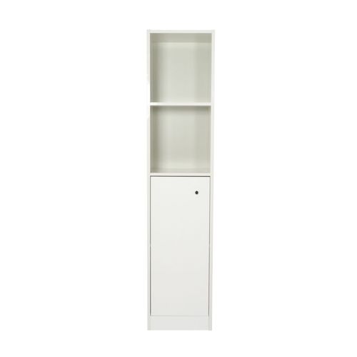 Colonne à poser ABBY - 35cm - Blanc - Laqué - Livré monté