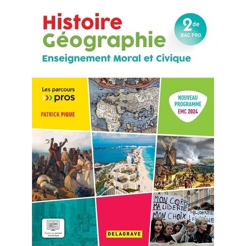 Histoire Géographie Enseignement Moral Et Civique 2de Bac Pro