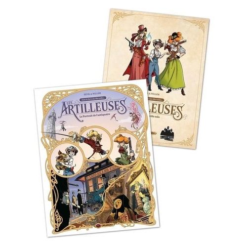 Les Artilleuses Tome 2 - Le Portrait De L'antiquaire - Avec Le Jeu De Rôle Solo Offert