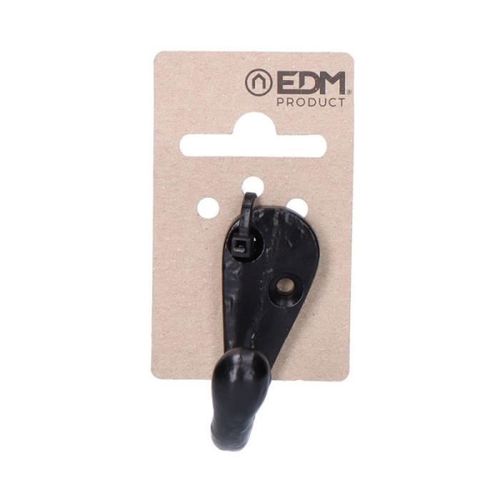 Cintre simple forgé noir en carton suspendu edm