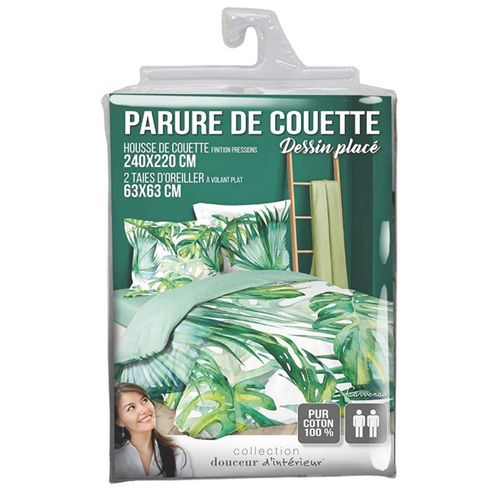 Parure De Couette 3 Pièces Douceur D'intérieur