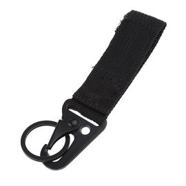 5pcs sport ceinture en nylon mousqueton en métal crochet clé sangle clip 