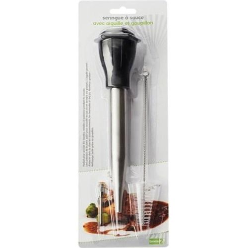 Pour Arroser Régulièrement Vos Viandes Et Rendre Vos Poulets Rôtis Savoureux, Cette Seringue À Sauce Est Ultra Pratique.