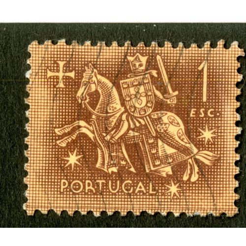 Timbre Oblitéré Portugal 1 Esc