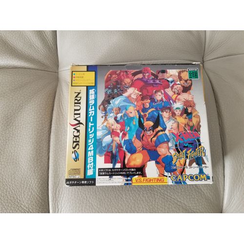 X-Men Vs Street Fighter Ram + Pack 4 Mb Jap Saturn