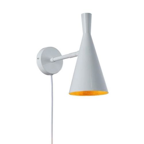 Applique Murale Orientable 'sweden' Avec Prise Et Interrupteur - Couleur :Blanc