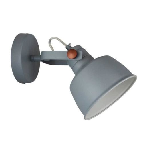 Applique Murale Kukka Grise Style Nordique E14 230v