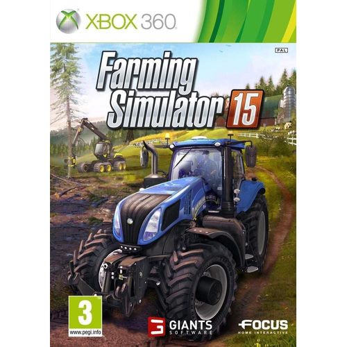 Lot - Farming Simulator 15 - 2015 - Sur Microsoft Xbox 360 - Xbox360 + 1 Jeu Pc Neuf (Voir Photos)