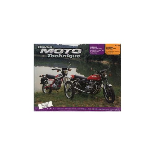 Revue Moto Technique Numero 34 : Honda Xl 125 S-Xr-Xlr Et Suzuki Gs 750