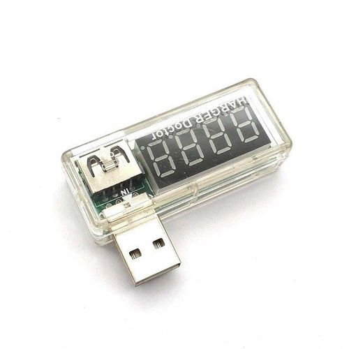 L-Transparent Électronique Intelligente Numérique Usb Puissance Mobile Charge Courant Testeur De Tension Compteur Mini Usb Chargeur Médecin Voltmètre Ampèremètre