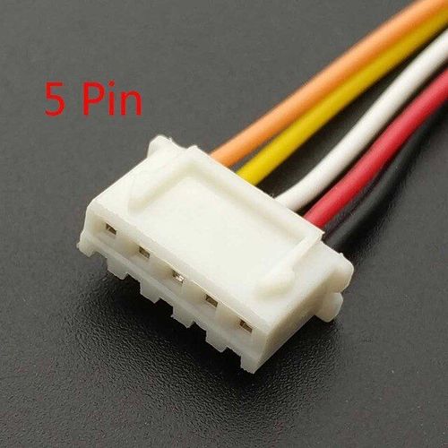 XH 2.54 5P 10 pièces XH 2.54 JST connecteur câble de 20cm de longueur 26AWG 2/3/4/5/6/7/8/9/10/11/12P + XH 2.54 connecteur connecteur mâle