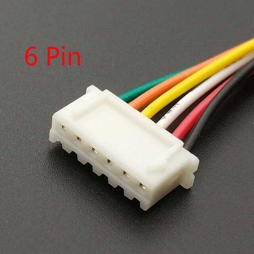 XH 2.54 6P 10 pièces XH 2.54 JST connecteur câble de 20cm de longueur 26AWG 2/3/4/5/6/7/8/9/10/11/12P + XH 2.54 connecteur connecteur mâle