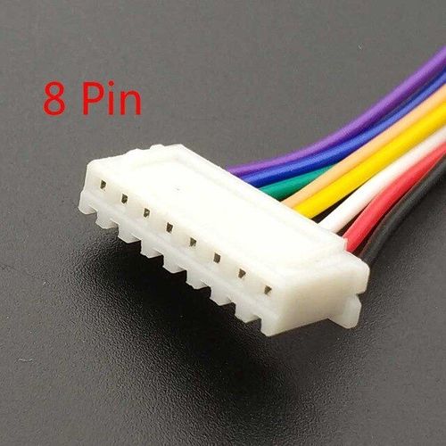 XH 2.54 8P 10 pièces XH 2.54 JST connecteur câble de 20cm de longueur 26AWG 2/3/4/5/6/7/8/9/10/11/12P + XH 2.54 connecteur connecteur mâle