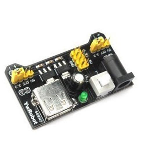 MB102 MB-102 sans soudure platine de prototypage Module d'alimentation 3.3V 5V pour Arduino conseil bricolage Kit de démarrage