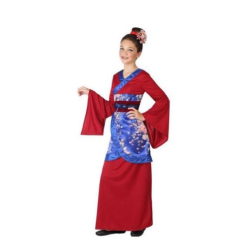 Chine Costume Pour Les Filles Rouge Et Bleu (Taille 10-12a)