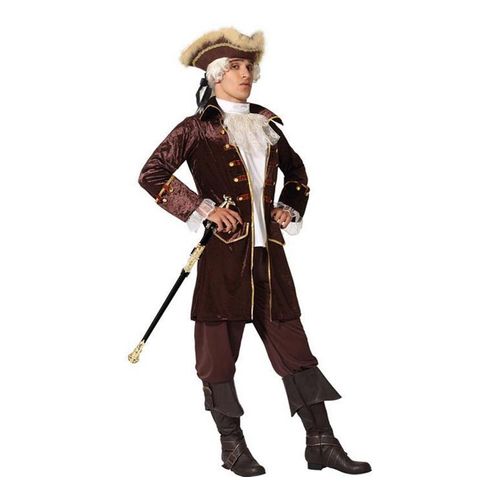 Costume De Pirate ?L?Gant Brown Pour Les Hommes (Taille S)