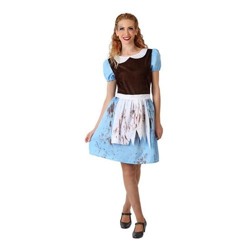 Costume Blue Girl Femmes Histoire (Taille Xs/S)