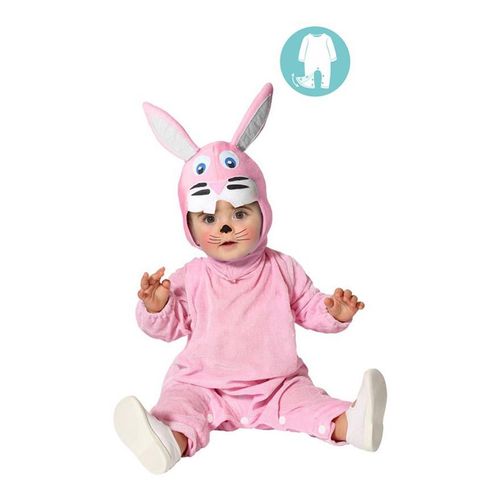 Costume De Lapin Avec Capuche Bébé Rosa (Taille 12-24m)