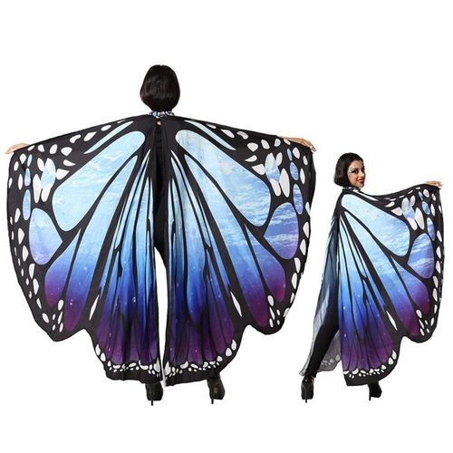 Blue Giant Butterfly Wings (Taille Unique Adulte)