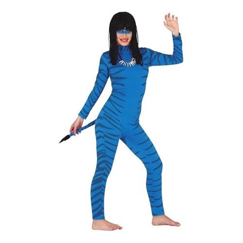 Felina Costume Bleu Extraterreste Pour Les Femmes