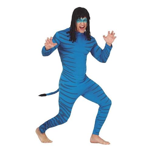 Costume Bleu Chat Pour Les Hommes